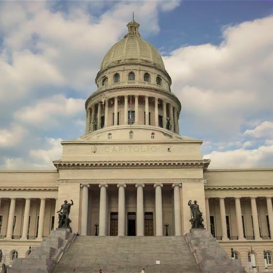 Capitolio de la Habana, sede de la Asamblea Nacional del Poder Popular de Cuba