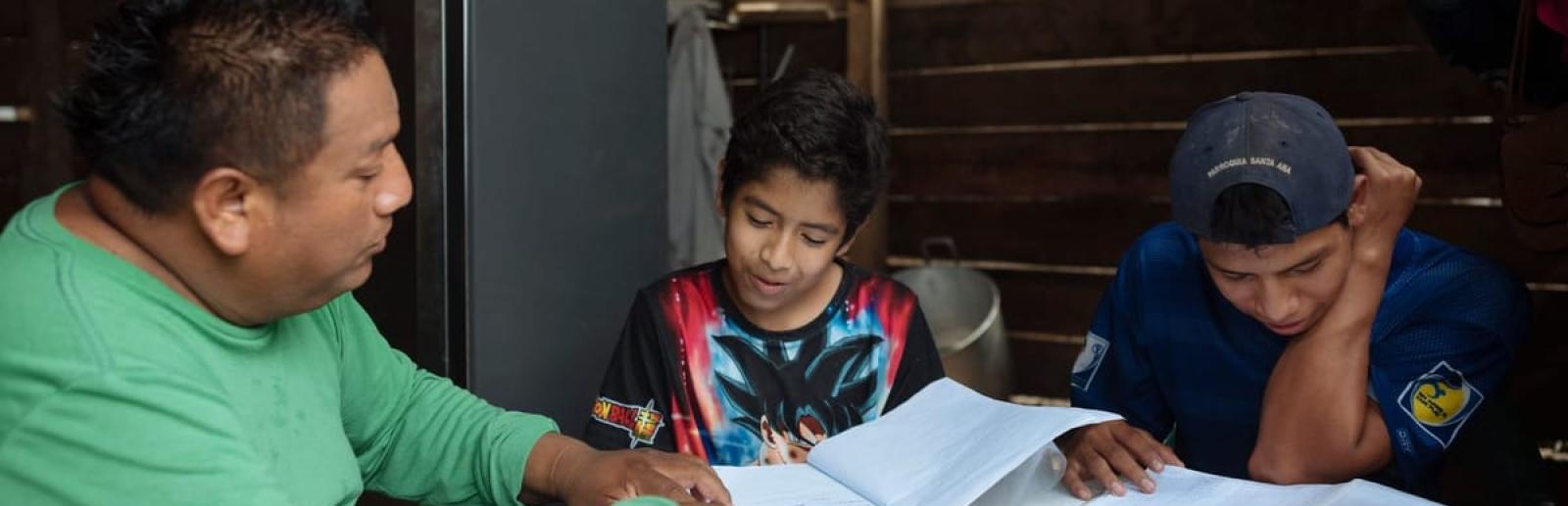 Estudiantes con discapacidad en Ecuador